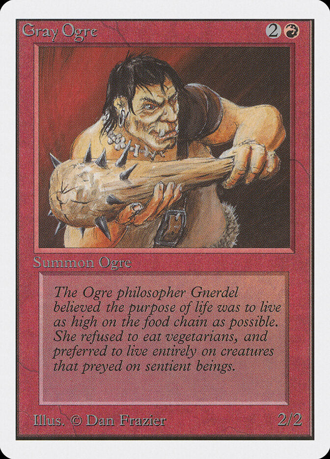 Gray Ogre (157) - Unlimited Edition (2ED)