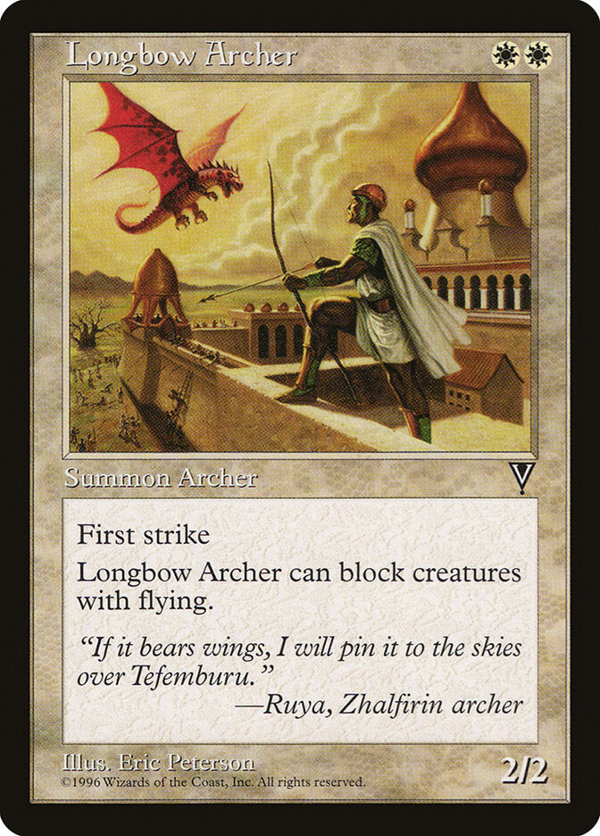 Longbow Archer (12) - Visions (VIS)
