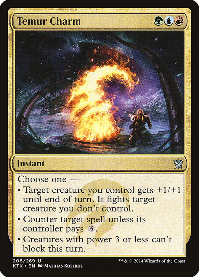 Temur Charm (208) - Khans of Tarkir (KTK)