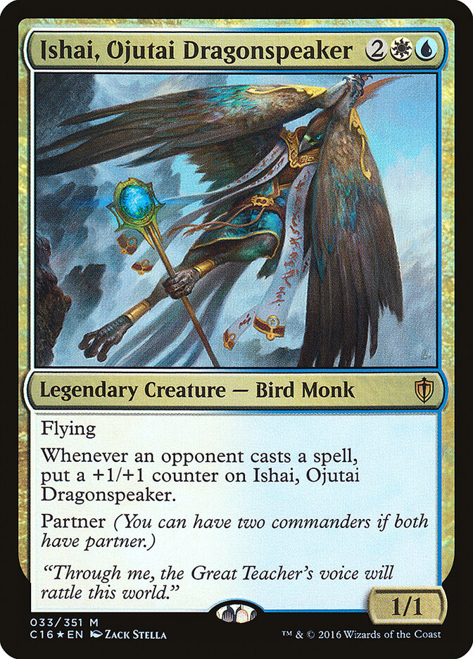 Ishai, Ojutai Dragonspeaker (33) - Commander 2016 (C16)