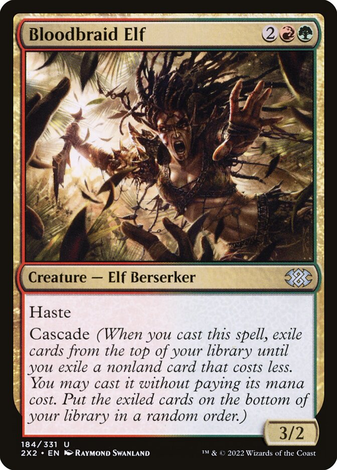 Bloodbraid Elf (184) - Double Masters 2022 (2X2)