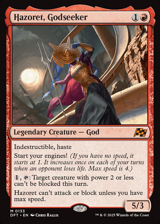 Hazoret, Godseeker - [Foil] Aetherdrift (DFT)