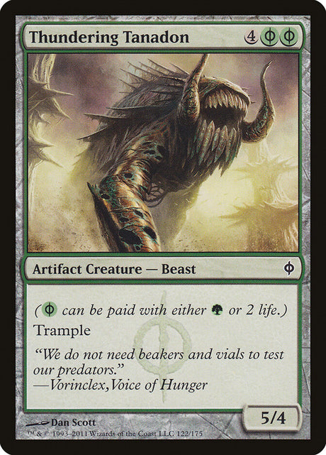Thundering Tanadon (122) - New Phyrexia (NPH)