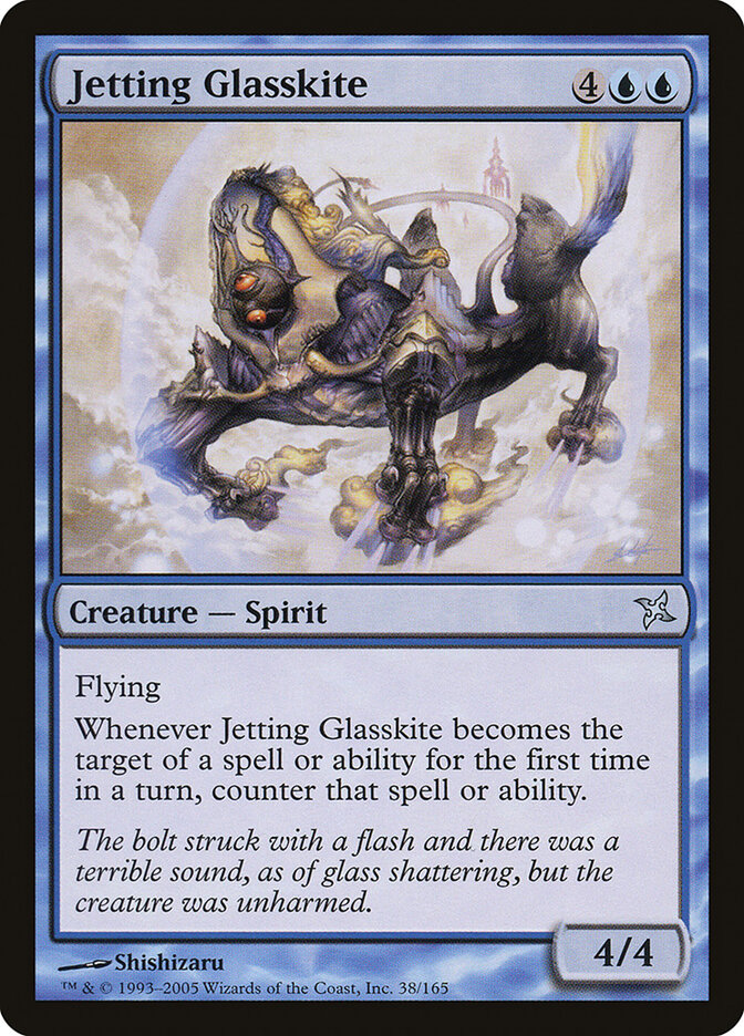 Jetting Glasskite (38) - Betrayers of Kamigawa (BOK)