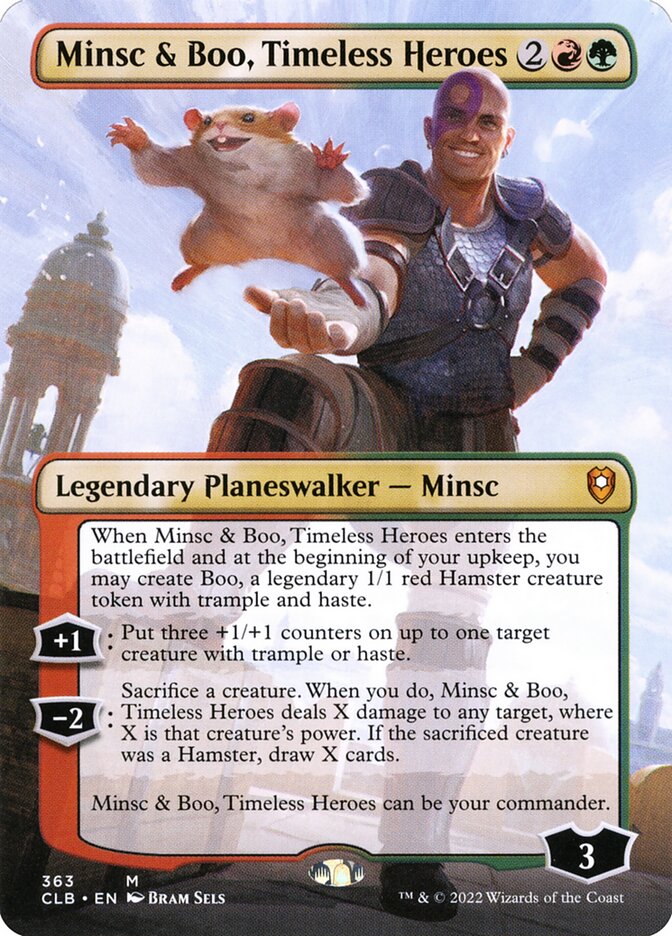 Minsc & Boo, Timeless Heroes (363) - Commander Legends: Battle for Baldur's Gate (CLB)