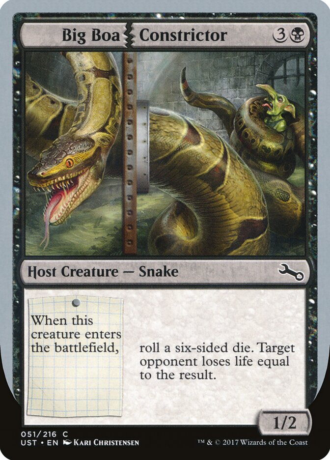 Big Boa Constrictor (51) - Unstable (UST)