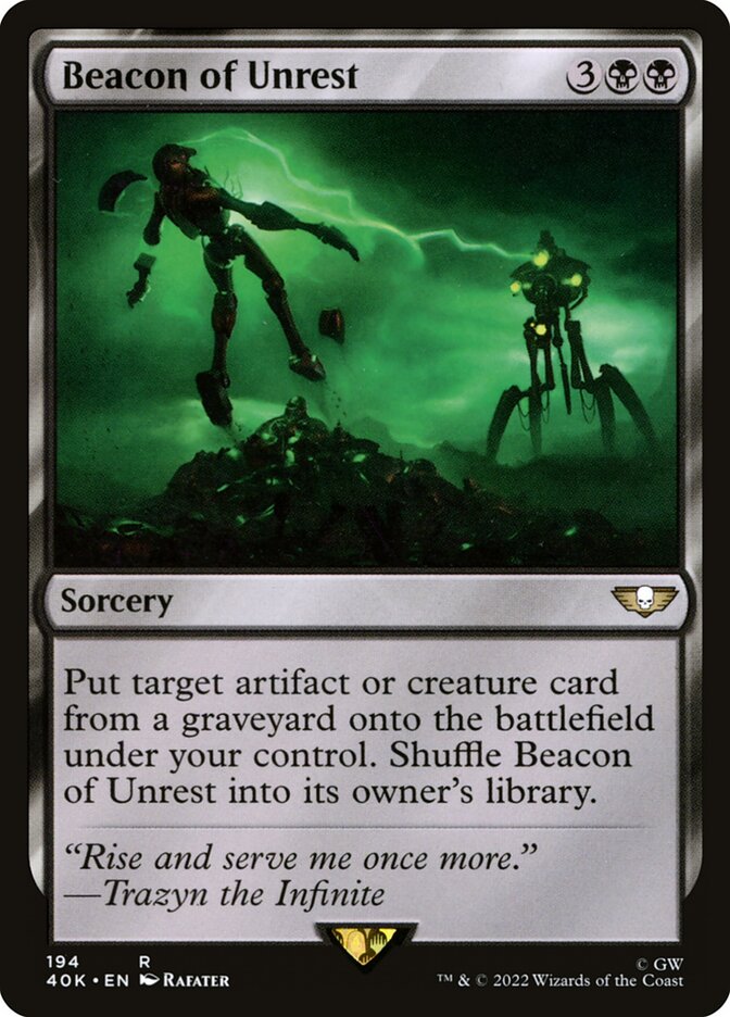 Beacon of Unrest (194) - Warhammer 40,000 Commander (40K)