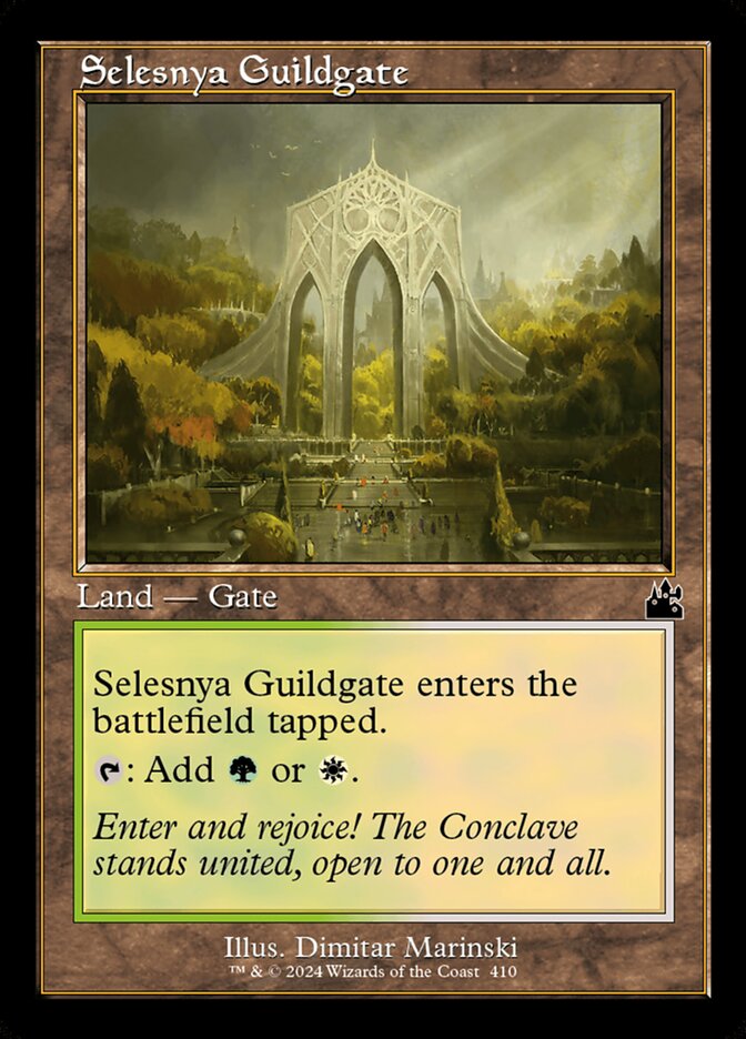 Selesnya Guildgate (410) - Ravnica Remastered (RVR)