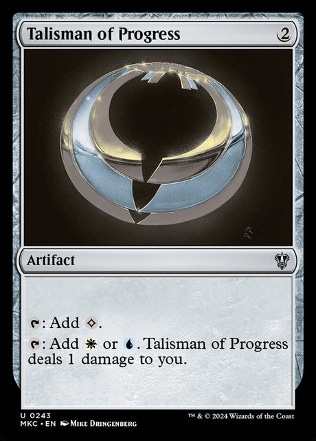 Talisman of Progress (243) - Murders at Karlov Manor Commander (MKC)