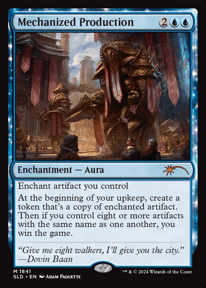 Mechanized Production (1841) - Secret Lair Drop (SLD)