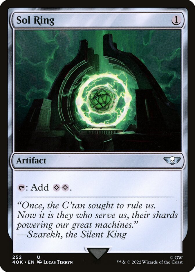 Sol Ring (252) - Warhammer 40,000 Commander (40K)