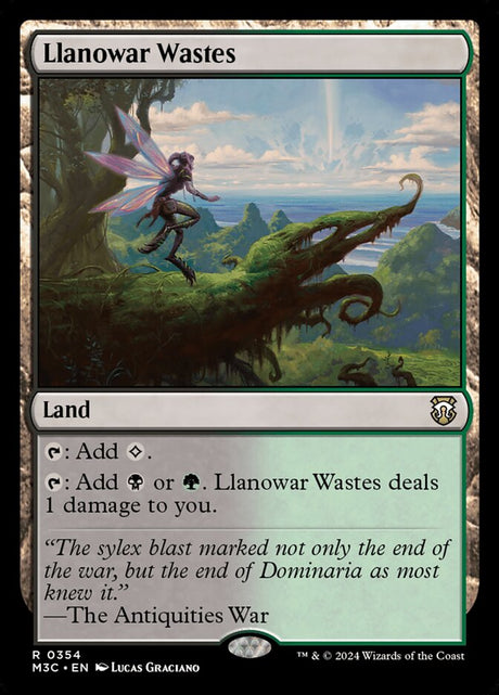 Llanowar Wastes (354) - Modern Horizons 3 Commander (M3C)