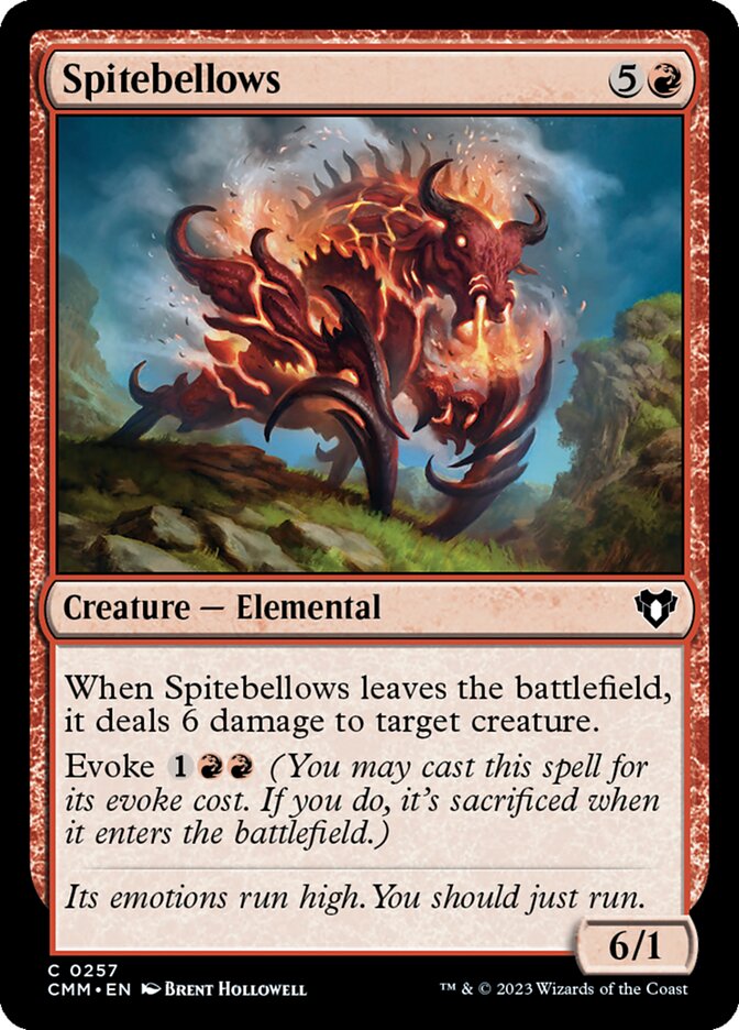 Spitebellows (257) - Commander Masters (CMM)