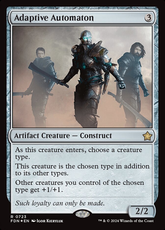 Adaptive Automaton - [Foil] Foundations (FDN)