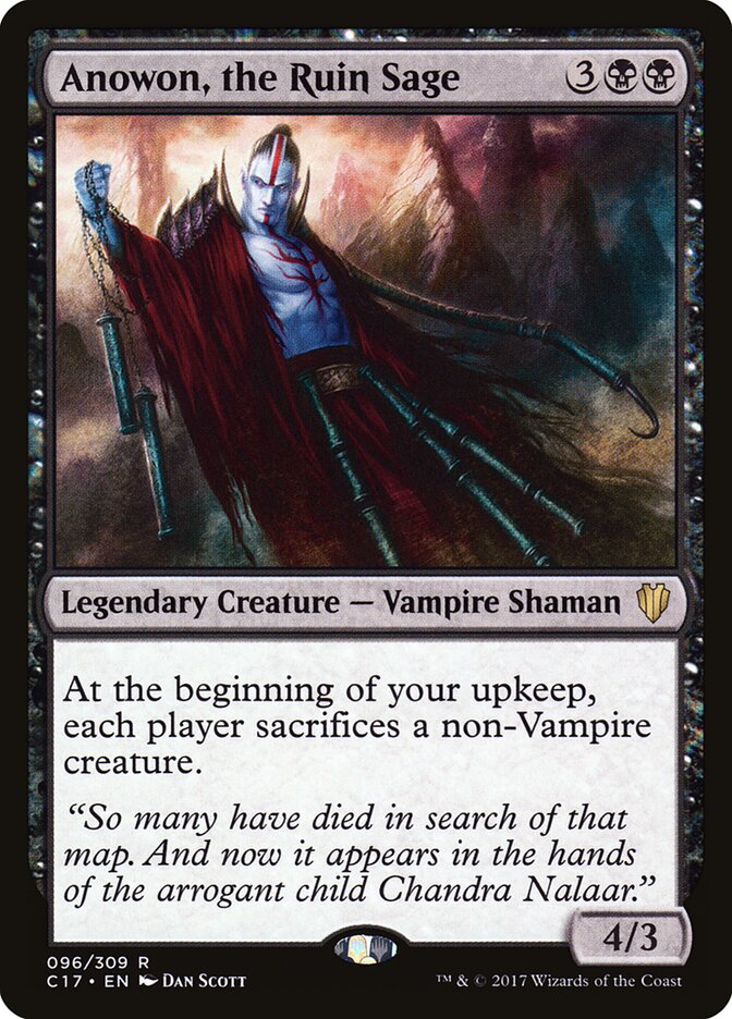 Anowon, the Ruin Sage (96) - Commander 2017 (C17)