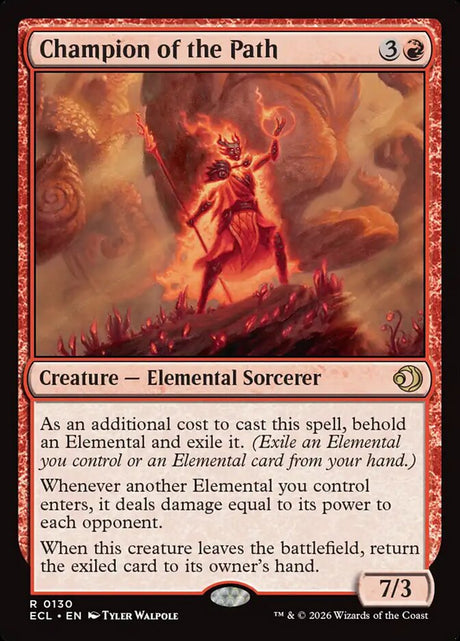 Champion of the Path (130) - Lorwyn Eclipsed (ECL)