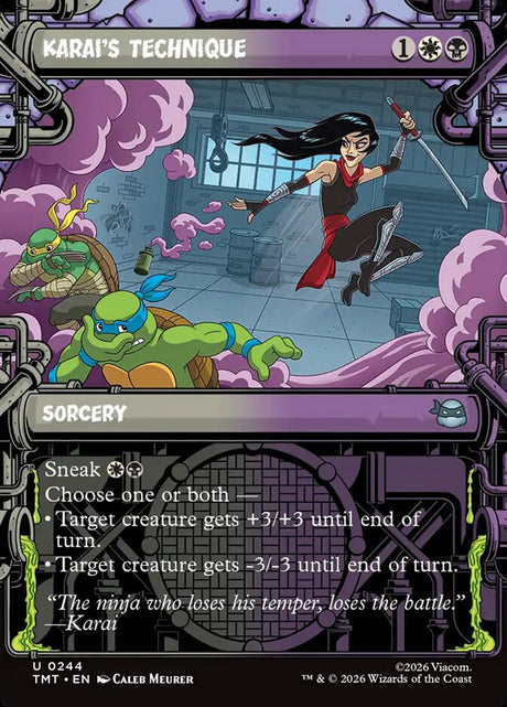 Karai's Technique (244) - Teenage Mutant Ninja Turtles (TMT)