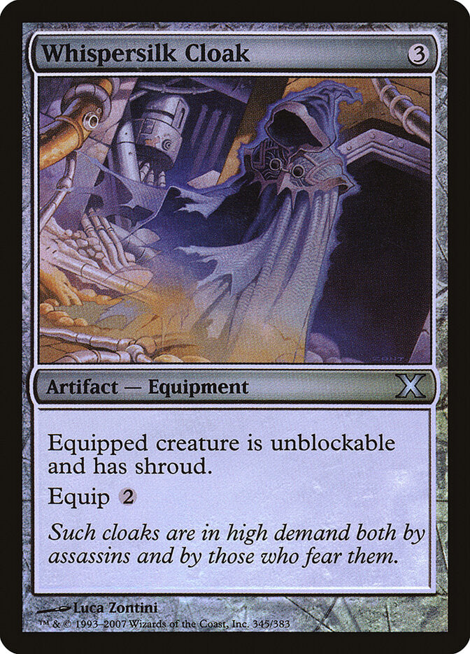 Whispersilk Cloak (345) - Tenth Edition (10E)