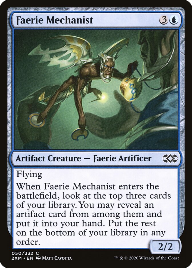 Faerie Mechanist (50) - Double Masters (2XM)