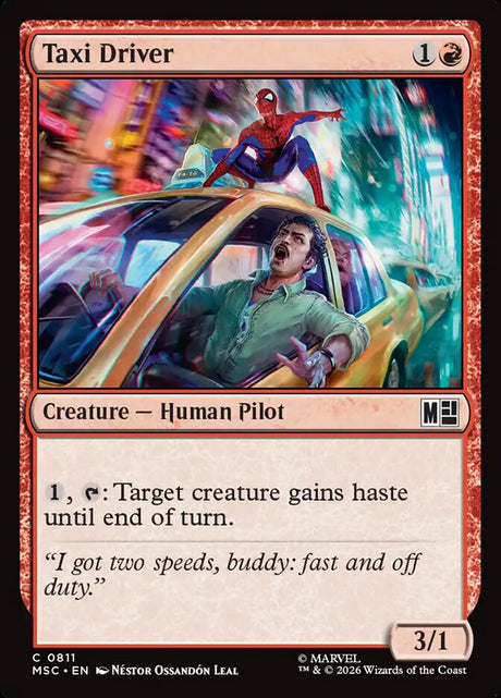 Taxi Driver (811) - Marvel Super Heroes Commander (MSC)