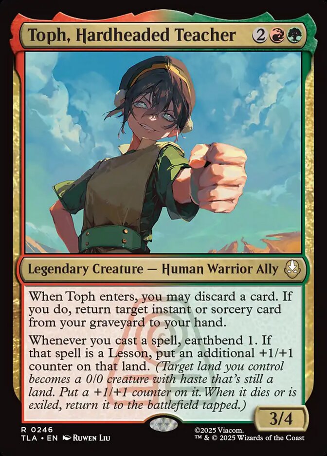 Toph, Hardheaded Teacher (246) - Avatar: The Last Airbender (TLA)