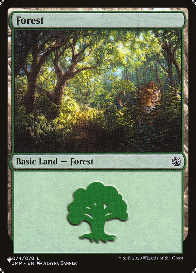 Forest (JMP-74) - The List (PLST)