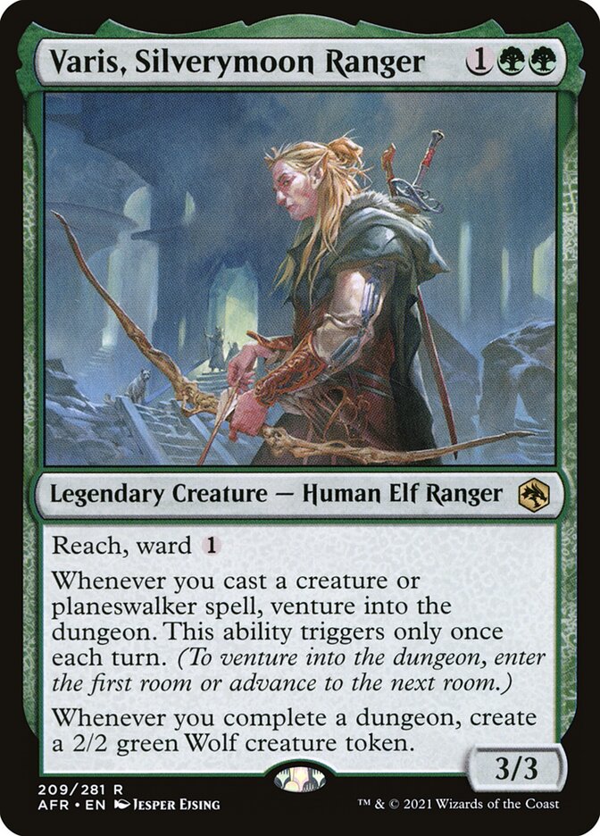 Varis, Silverymoon Ranger (209) - Adventures in the Forgotten Realms (AFR)