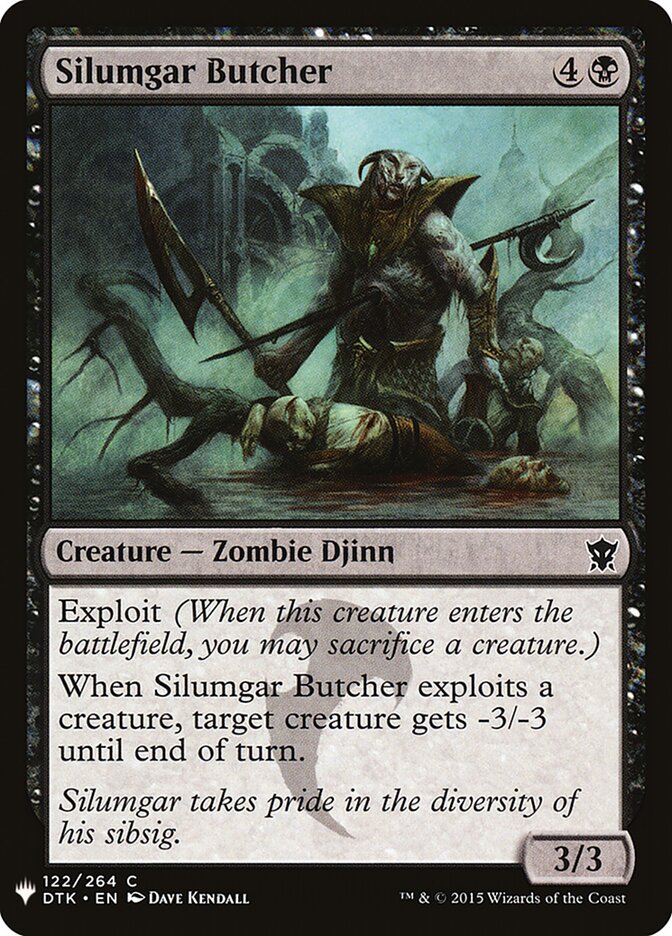 Silumgar Butcher (DTK-122) - The List (PLST)