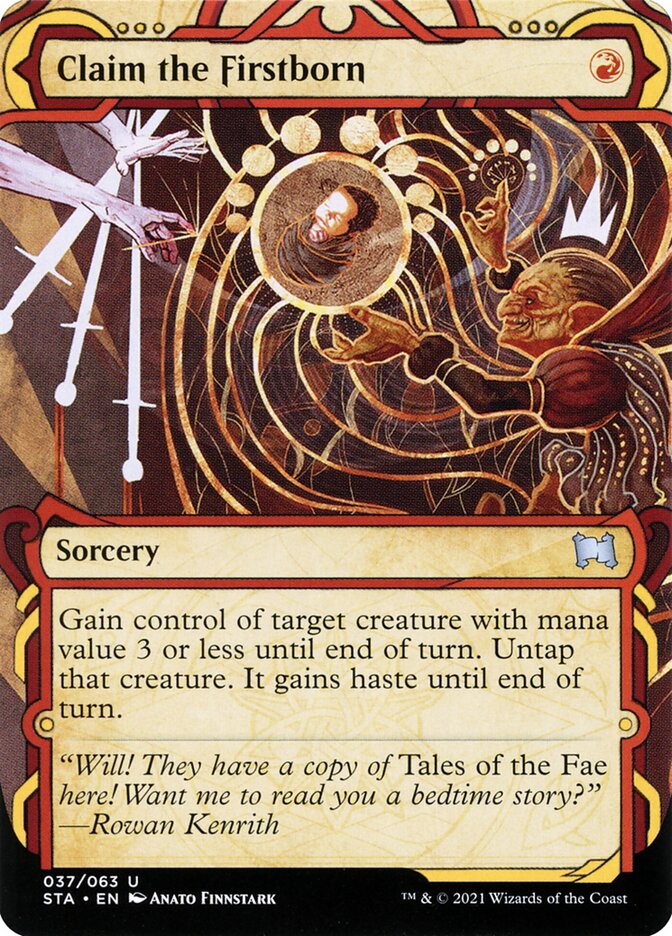 Claim the Firstborn (37) - Strixhaven Mystical Archive (STA)