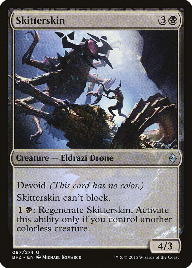 Skitterskin (97) - Battle for Zendikar (BFZ)