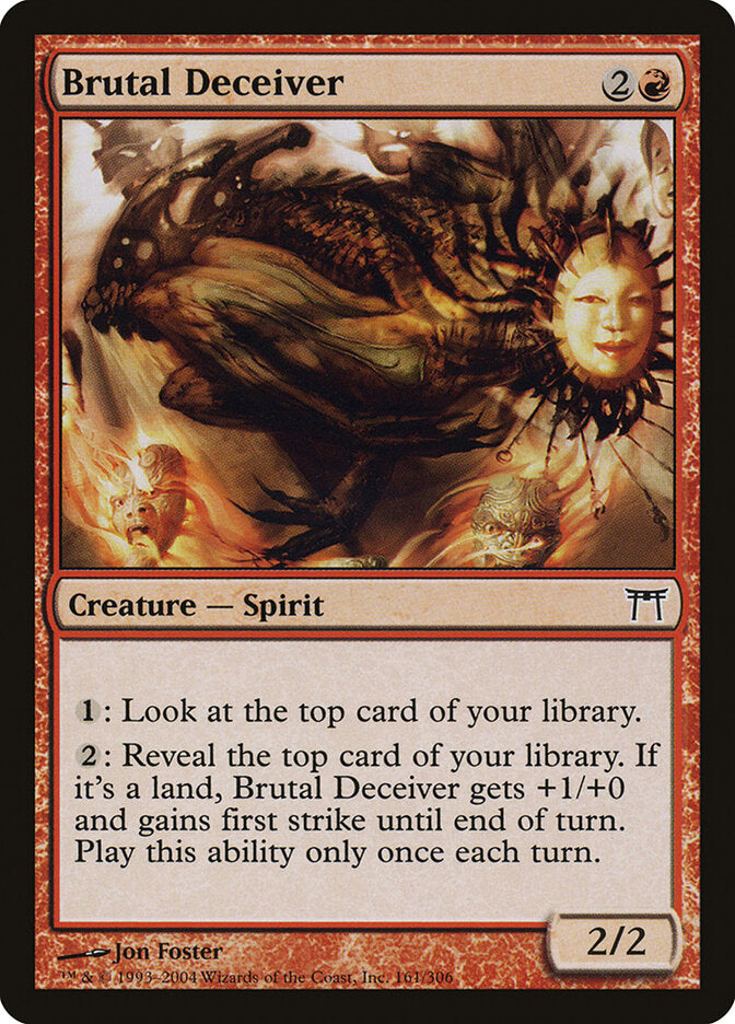 Brutal Deceiver (161) - Champions of Kamigawa (CHK)