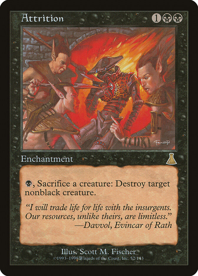 Attrition (52) - Urza's Destiny (UDS)