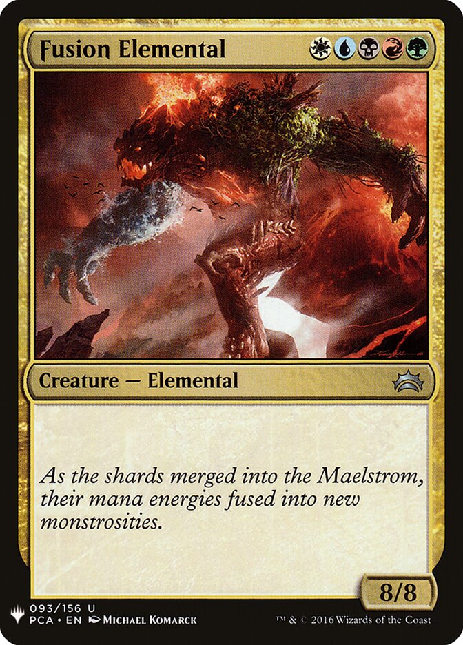 Fusion Elemental (PCA-93) - The List (PLST)