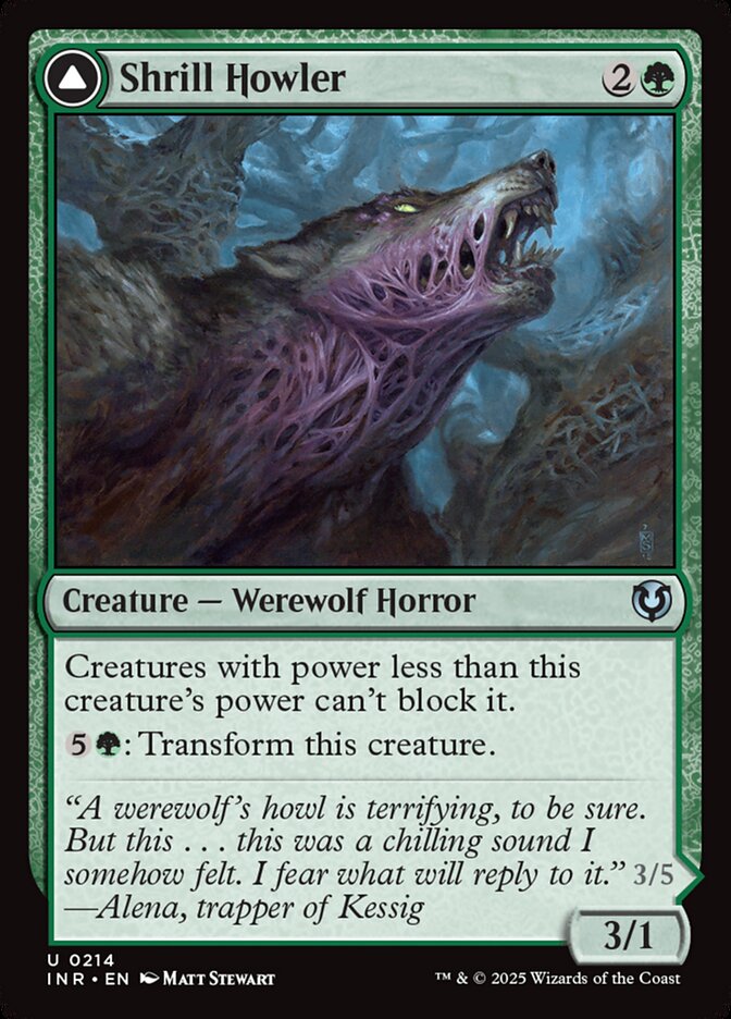 Shrill Howler // Howling Chorus - Innistrad Remastered (INR)