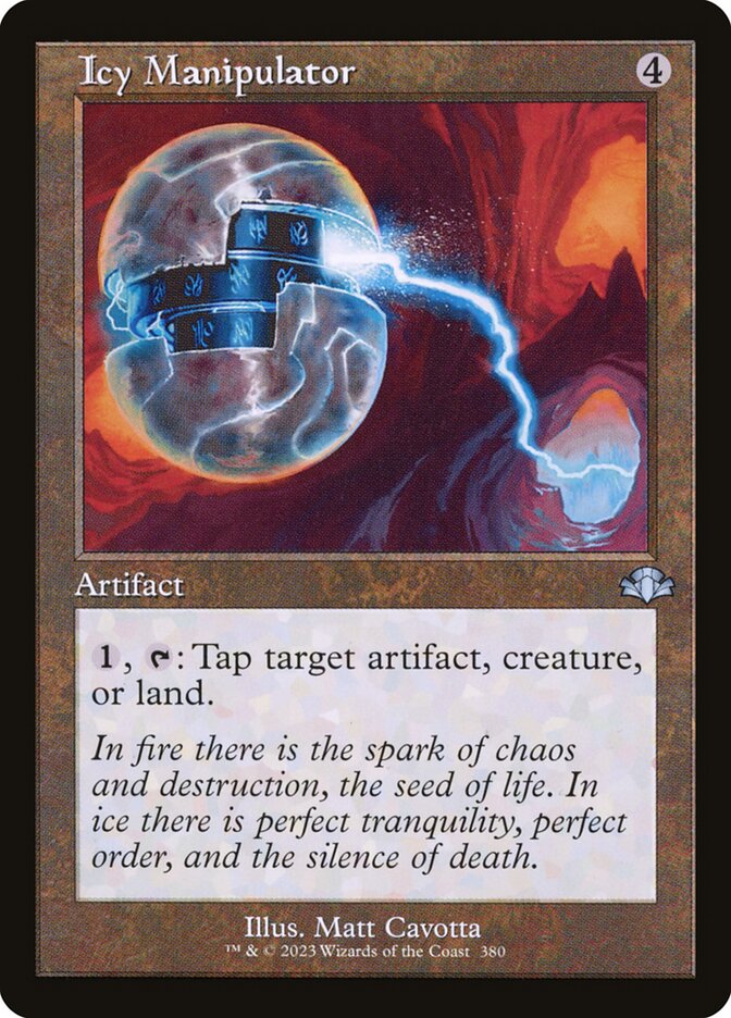 Icy Manipulator (380) - Dominaria Remastered (DMR)