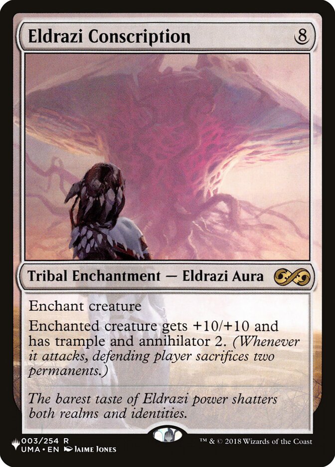 Eldrazi Conscription (UMA-3) - The List (PLST)