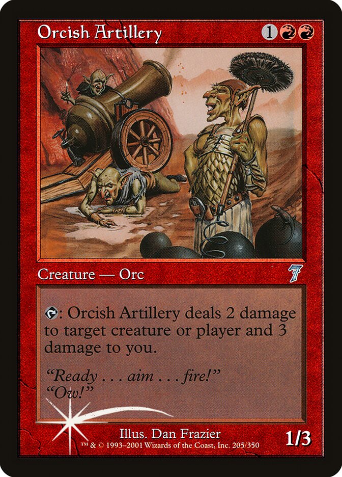 Orcish Artillery (205) - Seventh Edition (7ED)