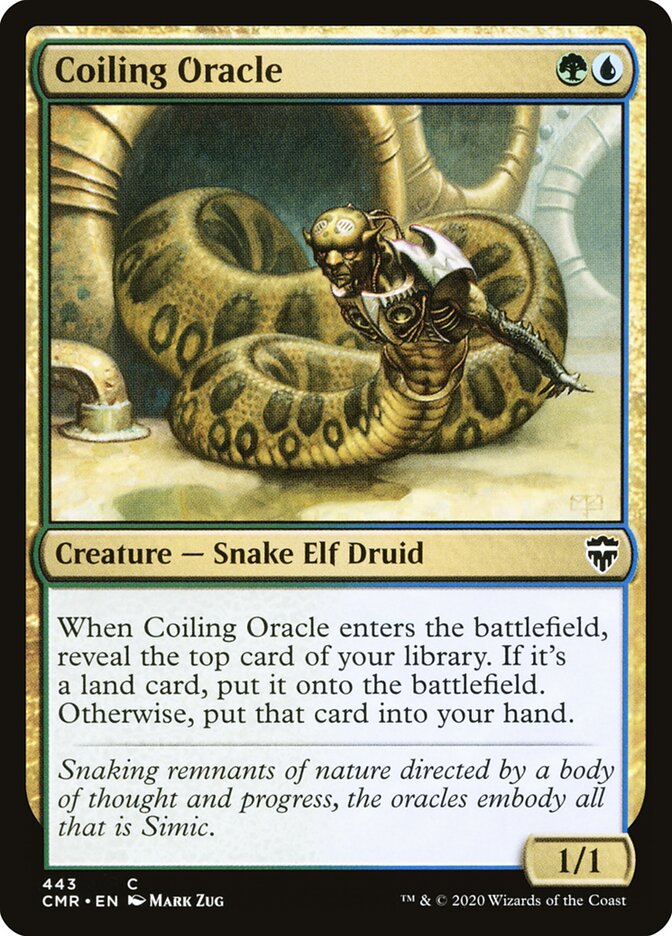 Coiling Oracle (443) - Commander Legends (CMR)
