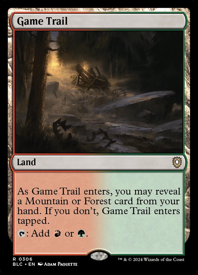 Game Trail (306) - Bloomburrow Commander (BLC)