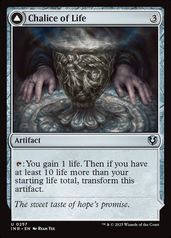 Chalice of Life // Chalice of Death (257) - Innistrad Remastered (INR)