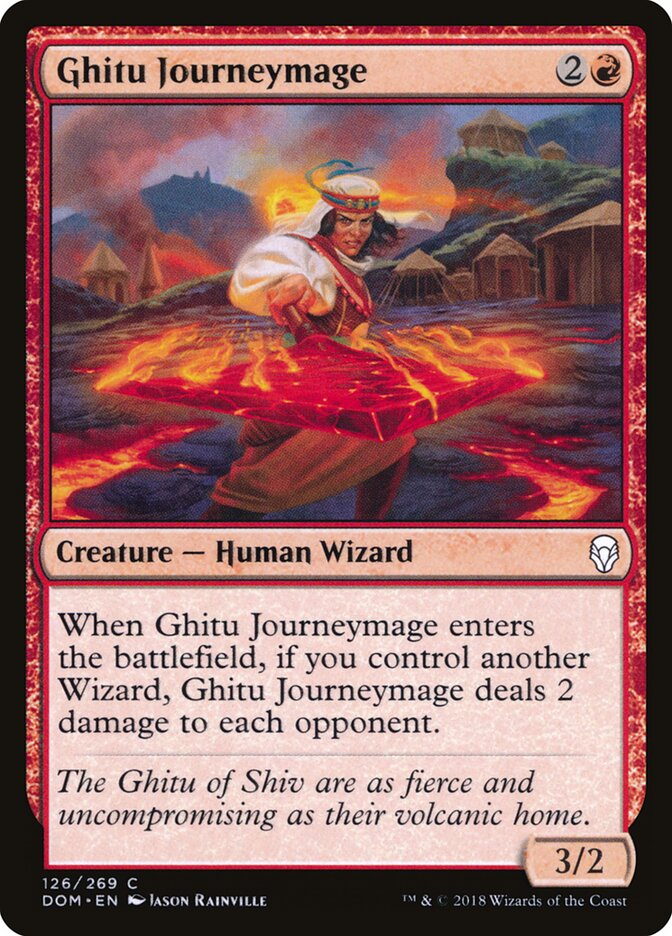 Ghitu Journeymage (126) - Dominaria (DOM)