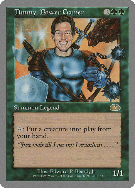Timmy, Power Gamer (68) - Unglued (UGL)