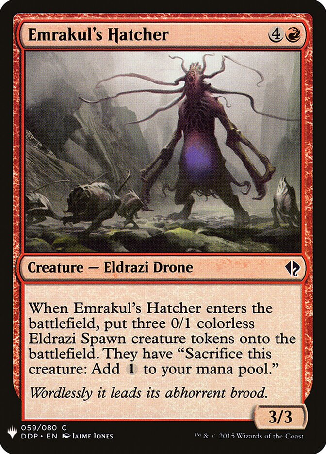 Emrakul's Hatcher (DDP-59) - The List (PLST)