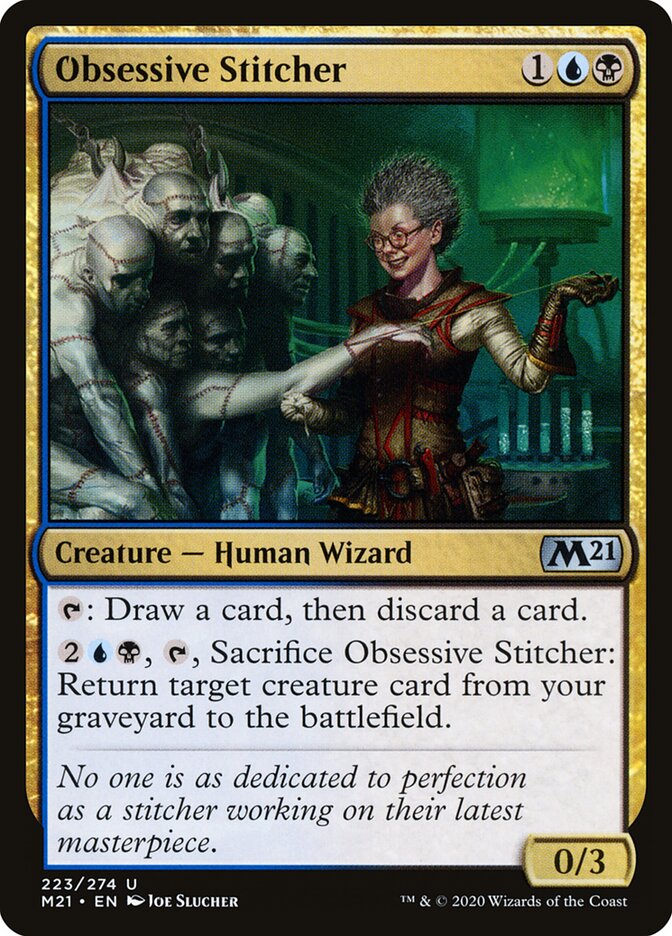 Obsessive Stitcher (223) - Core Set 2021 (M21)