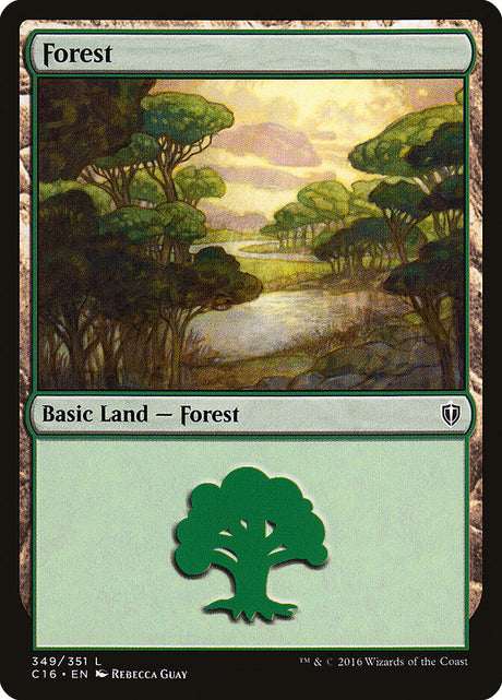 Forest (349) - Commander 2016 (C16)