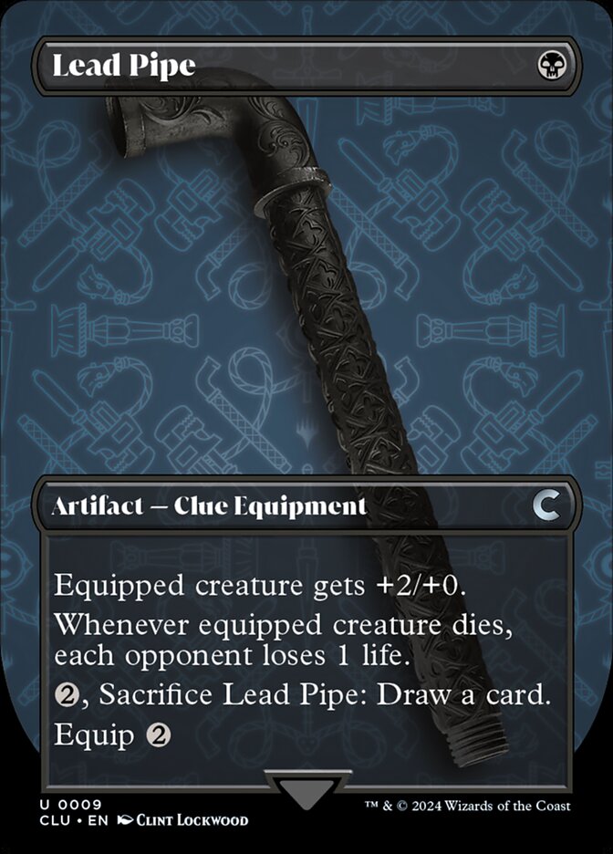 Lead Pipe (9) - Ravnica: Clue Edition (CLU)