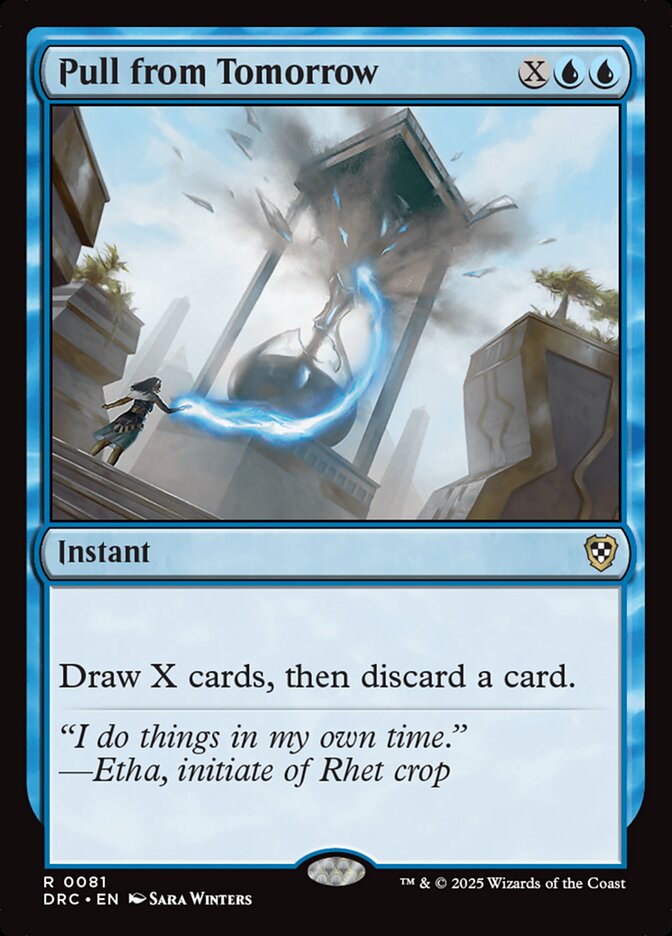 Pull from Tomorrow - Aetherdrift Commander (DRC)