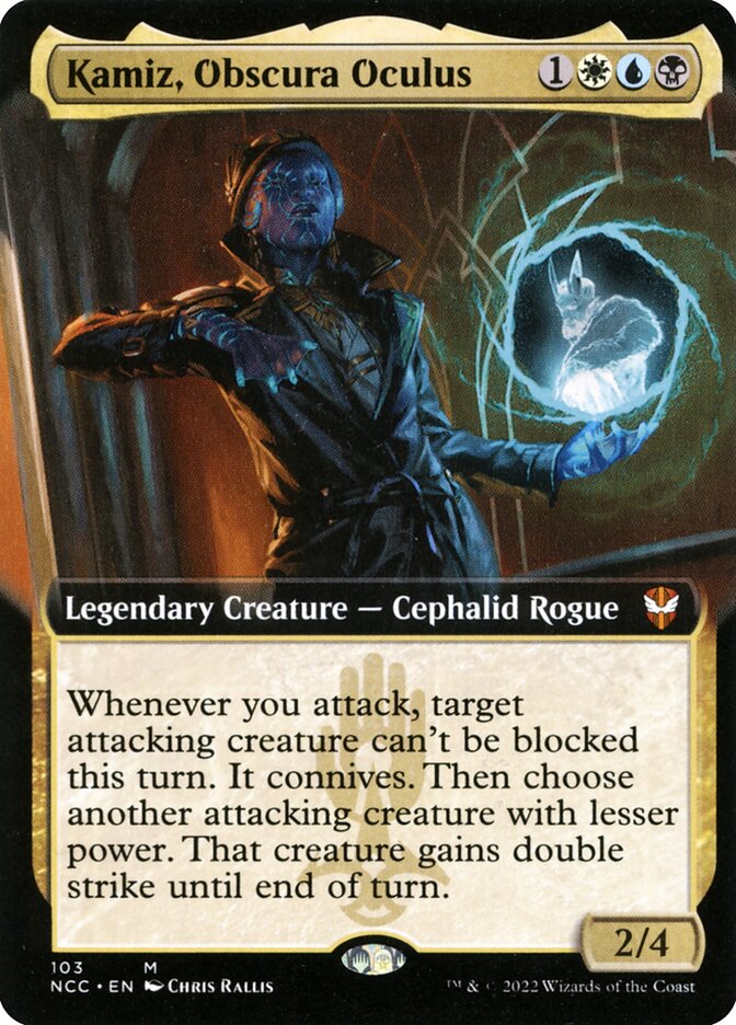 Kamiz, Obscura Oculus (103) - New Capenna Commander (NCC)