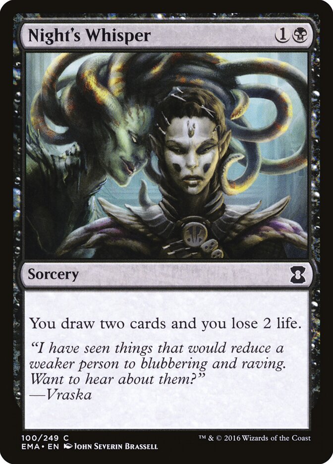 Night's Whisper (100) - Eternal Masters (EMA)