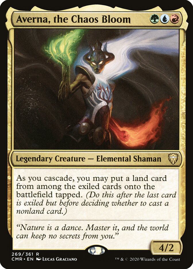 Averna, the Chaos Bloom (269) - Commander Legends (CMR)